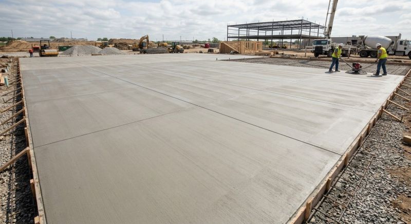 Commercial Slab Installation in Longmont, CO
