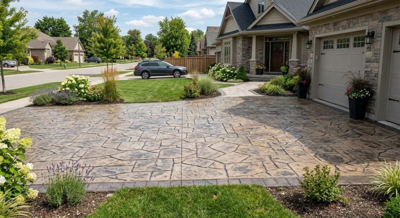 Driveway Overlay Installation in Dallas, TX