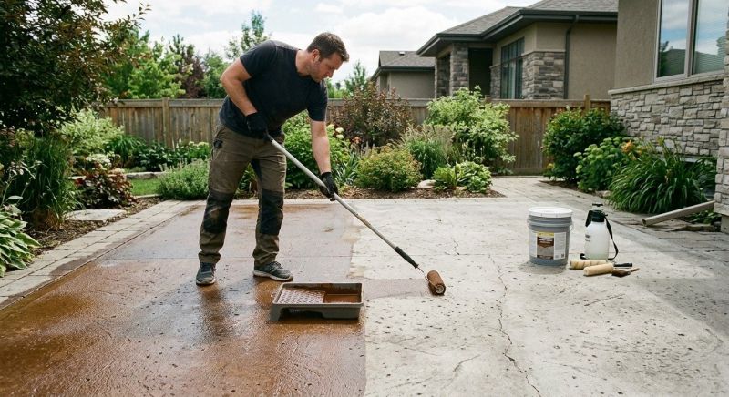 Driveway Staining in Corpus Christi, TX