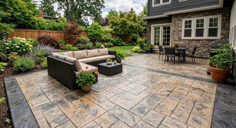 Patio Stamping in Fort Worth, TX